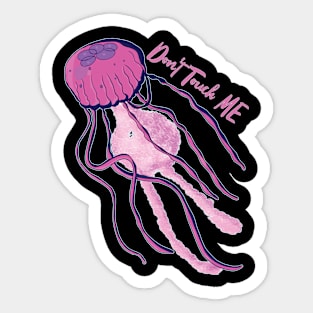 Jellyfish art Sticker